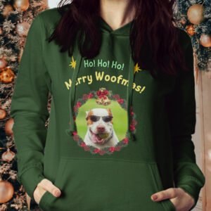 Dog in Christmas Wreath #1 - Personalized | Tshirt, Hoodie & Sweatshirt