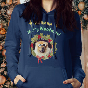 Dog in Christmas Wreath #4 - Personalized | Tshirt, Hoodie & Sweatshirt