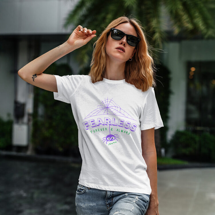 Fearless Spider - Always & Forever | Tshirt, Hoodie & Sweatshirt - Image 2