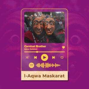 Carnival & Mardi Gras – Personalized AI Song & Spotify Lamp