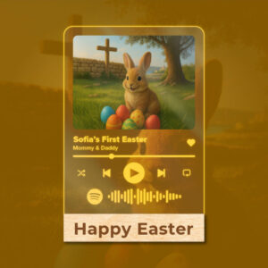 Easter & Lent (Randan) – Personalized AI Song & Spotify Lamp