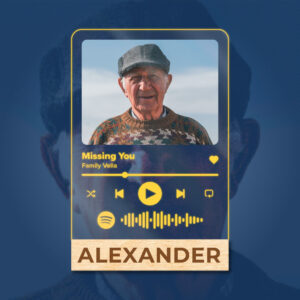 Funerals, Memorials & Tributes – Personalized AI Song & Spotify Lamp