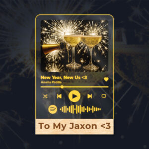 Global New Year Celebrations – Personalized AI Song & Spotify Lamp