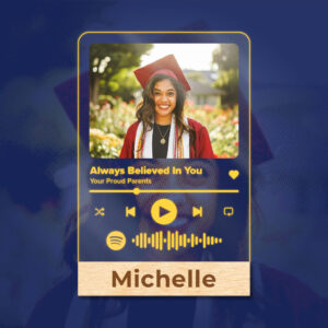 Graduations – Personalized AI Song & Spotify Lamp