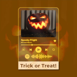 Halloween – Personalized AI Song & Spotify Lamp
