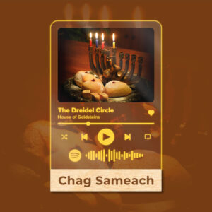 Hanukkah (Festival of Lights) – Personalized AI Song & Spotify Lamp
